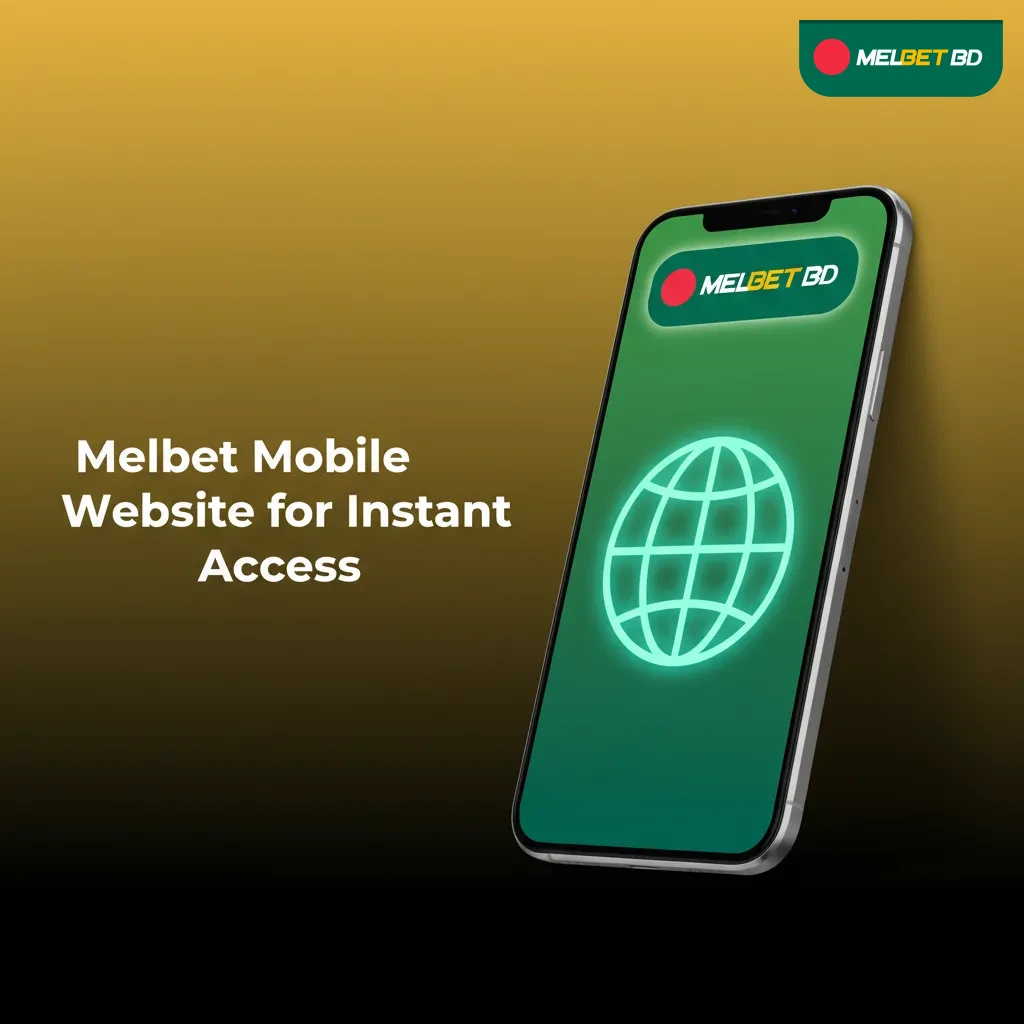 Melbet mobile site on phone and tablet, instant browser access to sportsbook, casino, cashier, support; no app install.